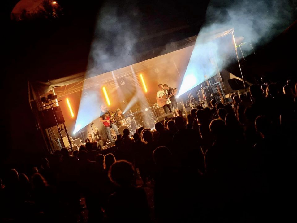 Back Slash sur scène