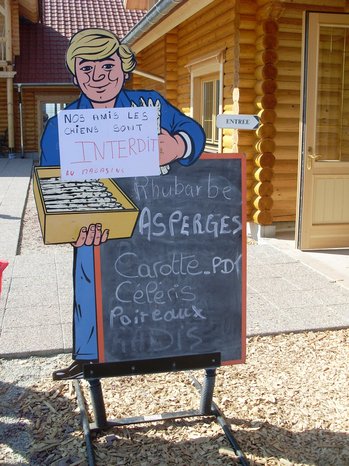 Ardoise info vente de la ferme Maurer à Dorlisheim