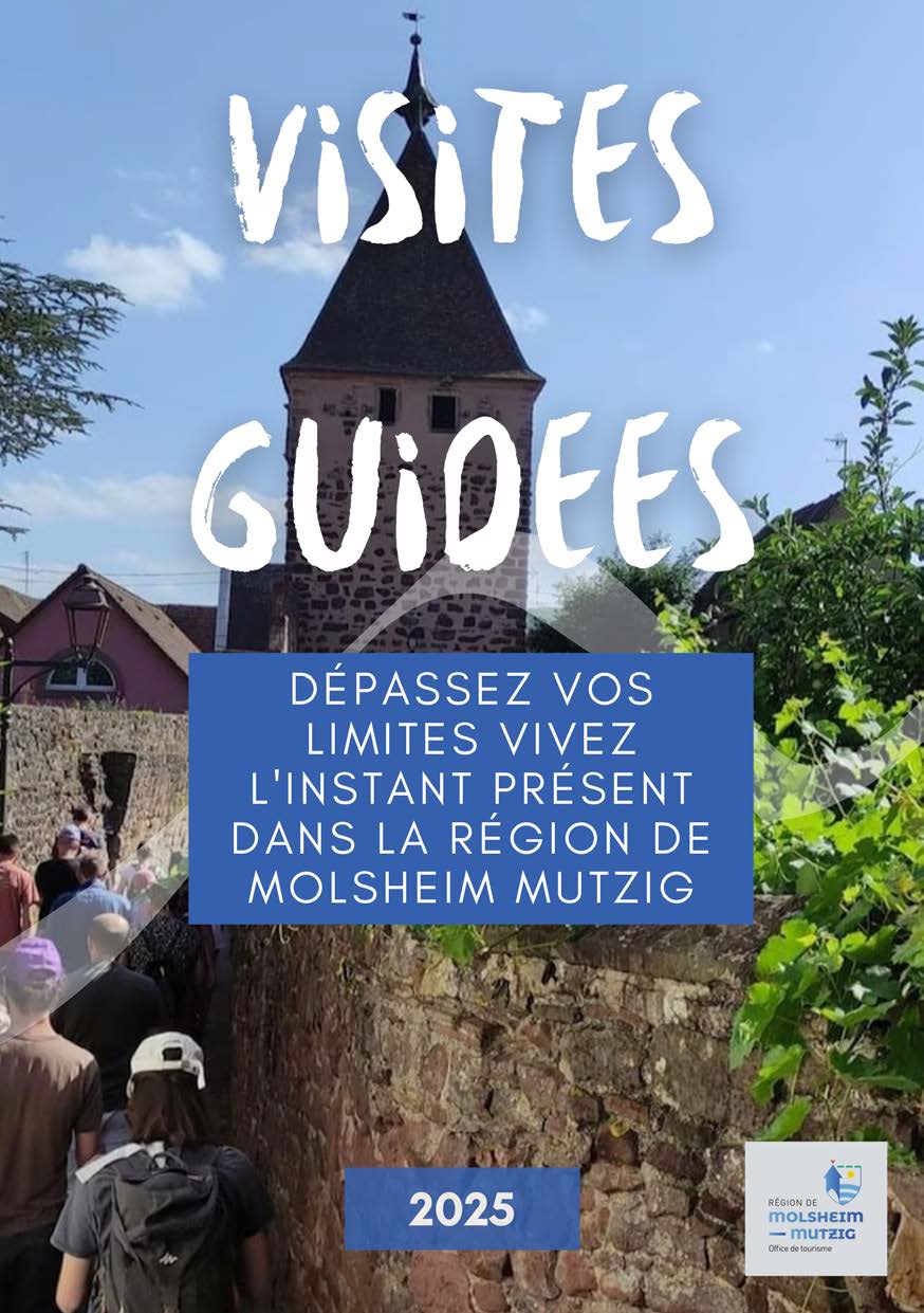 Couverture brochure visites commentées 2025 en français