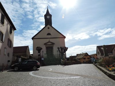 Eglise Saints Come et Damien à Ernolsheim Bruche