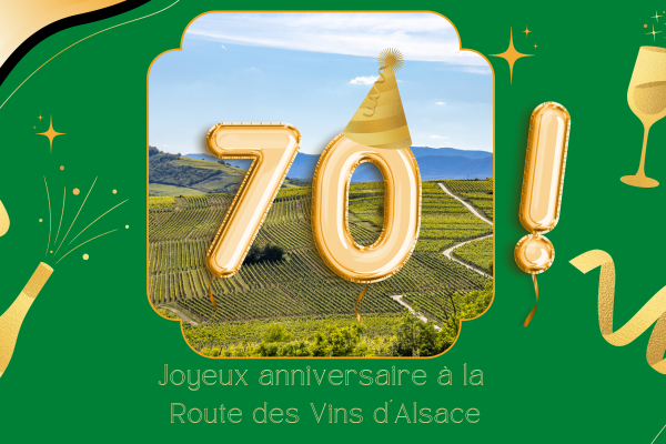 70 anniversaire de la Route des vins